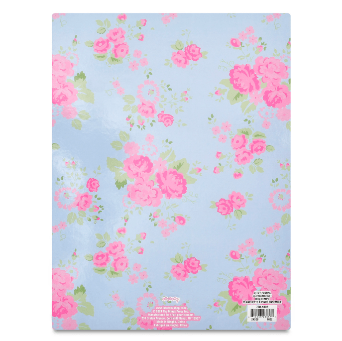 iScream Accessories Ditsy Floral Clipboard Set