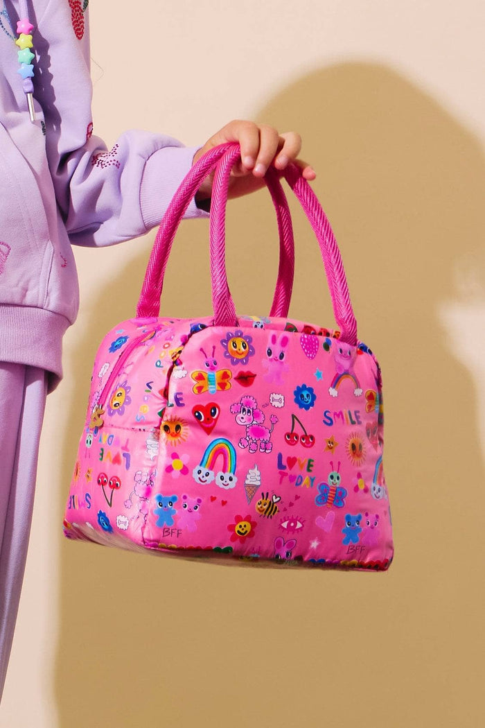 exclude-new-arriv Accessories Doodle Art Lunch Box