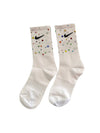 Lola + The Boys Accessories White Gem Athletic Socks