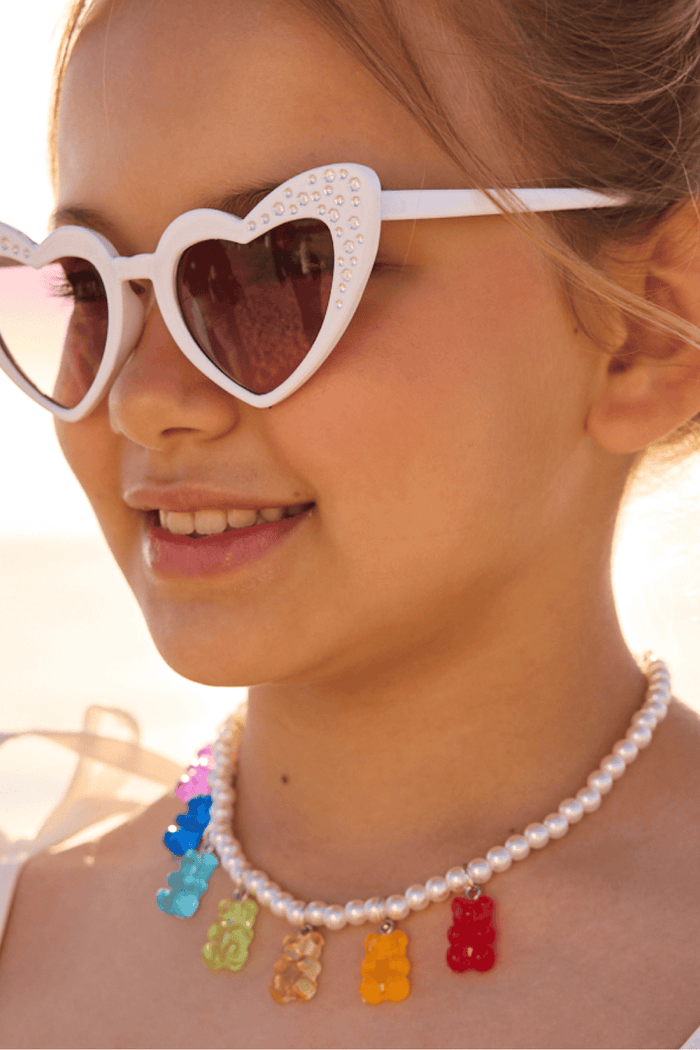 Lola + The Boys Accessories Gummy Bear Pearl Necklace