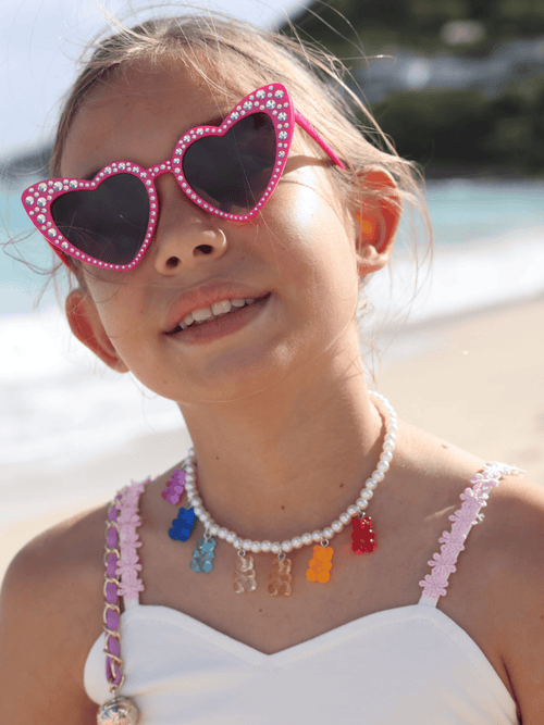 Lola + The Boys Accessories Gummy Bear Pearl Necklace