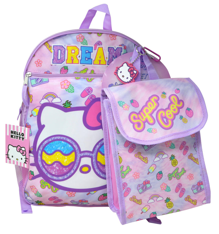 UPD Accessories Hello Kitty 16" Backpack 4pc Set