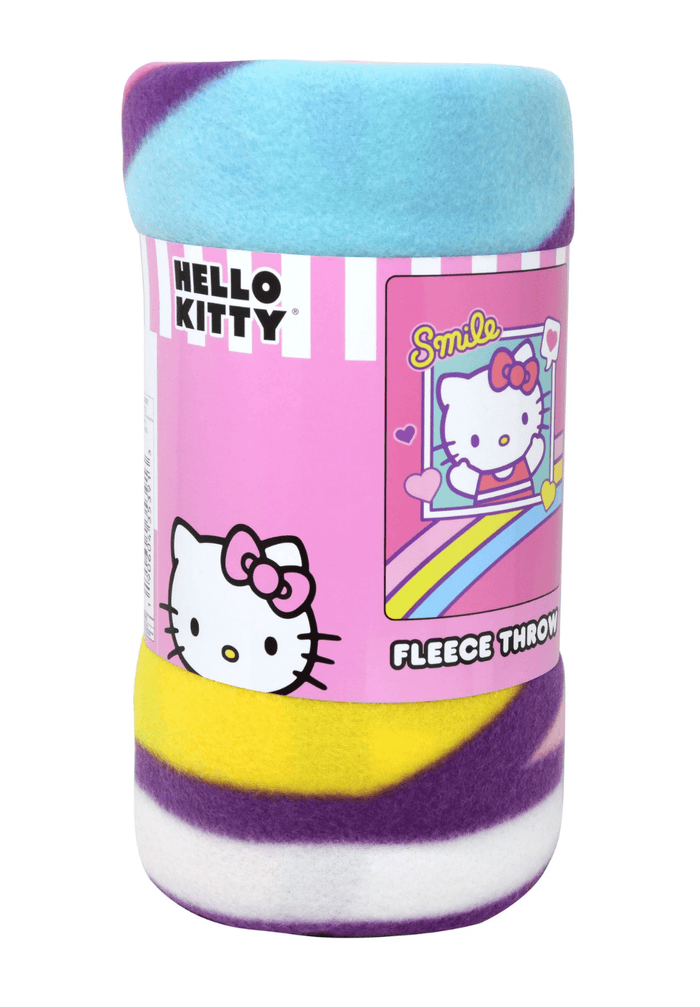 UPD Accessories Hello Kitty  45x60" Fleece Throw Blanket