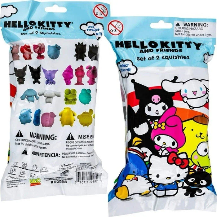 U.P.D. Accessories Hello Kitty® and Friends 2 Pack Squishes Blind Bag