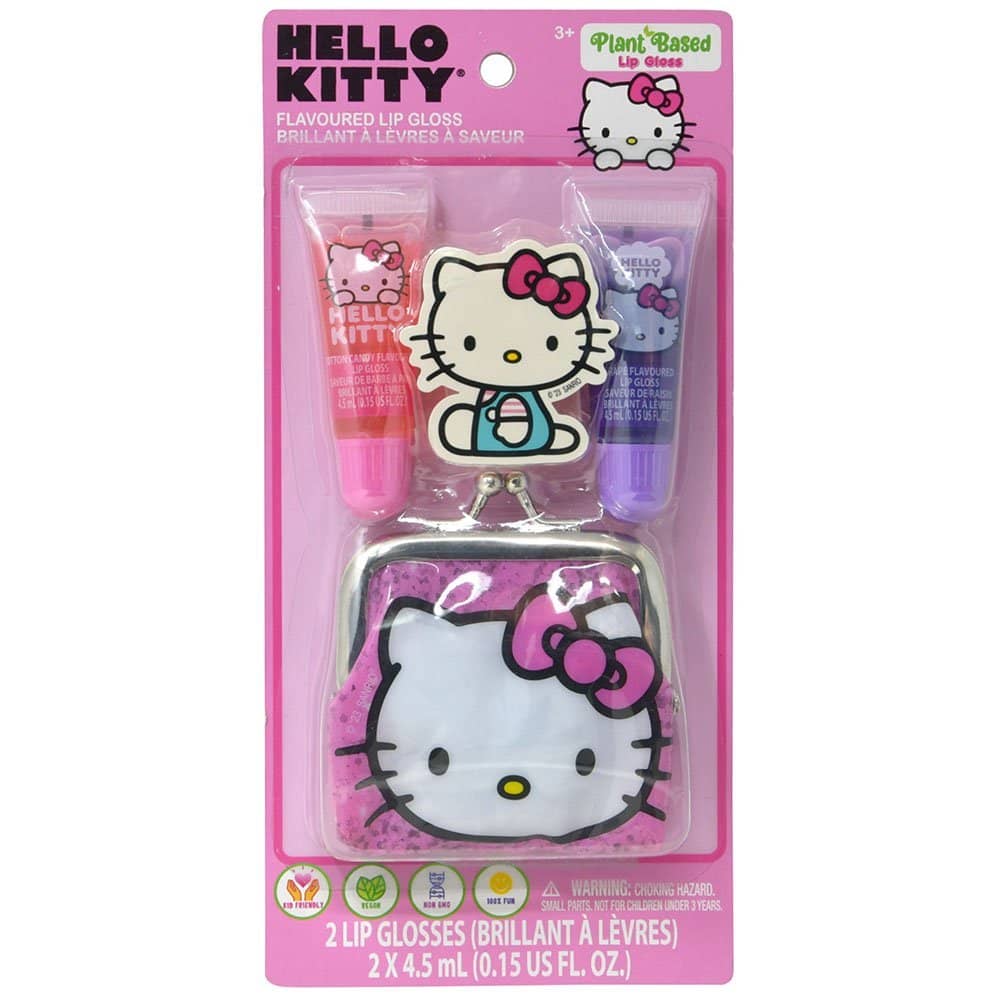 Hello Kitty® Cosmetics 2pk Lip Tubes with Coin Purse