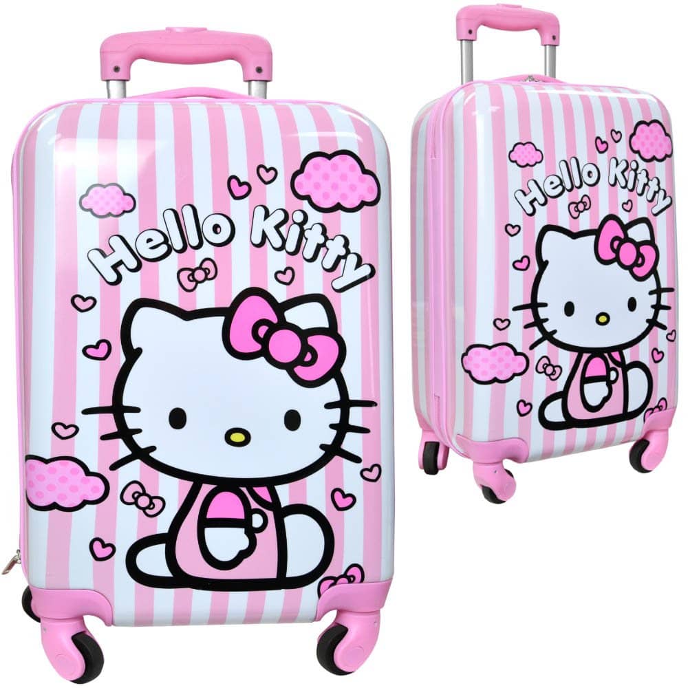 Hello Kitty® Hard Sided Luggage w/4 Spinner Wheels