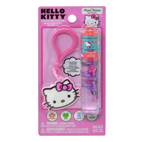 U.P.D. Accessories Hello Kitty® Lip Gloss with Keychain on Card
