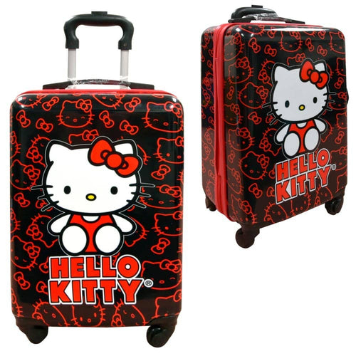 U.P.D. Accessories Hello Kitty®  Red Hard Sided Luggage w/4 Spinner Wheels