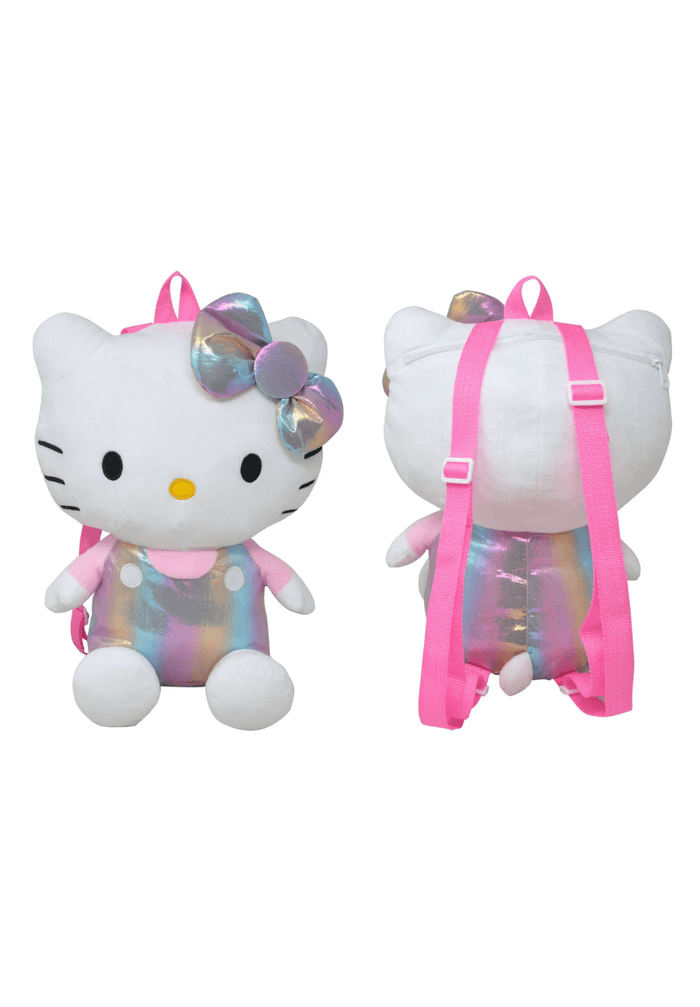 UPD Accessories Hello Kitty Shiny Pink 14" Plush Backpack