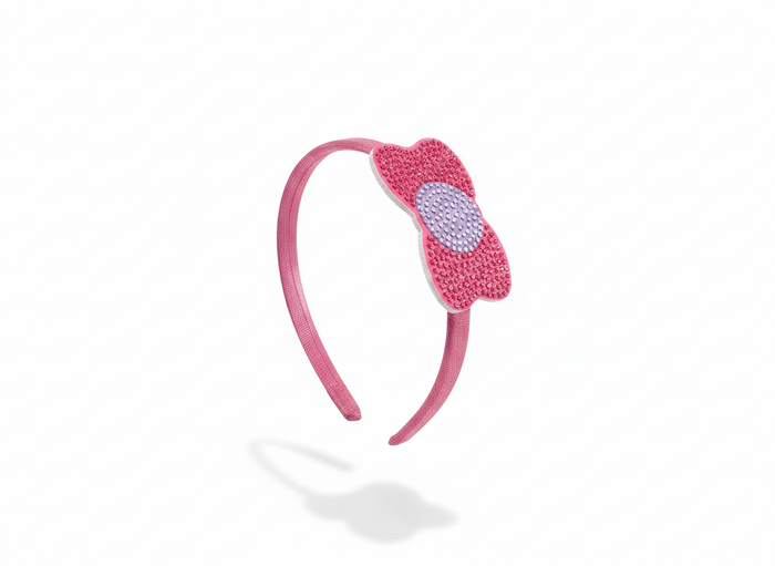 Lotus Accessories Bow Hologram Icon Headband