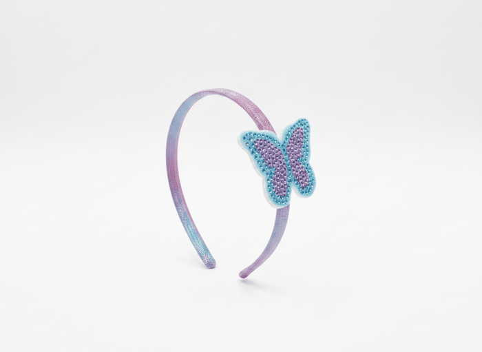 Lotus Accessories Butterfly Hologram Icon Headband