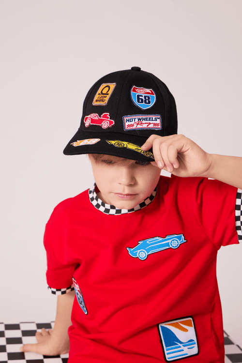 Lola + The Boys Accessories Hot Wheels™ Patch Hat