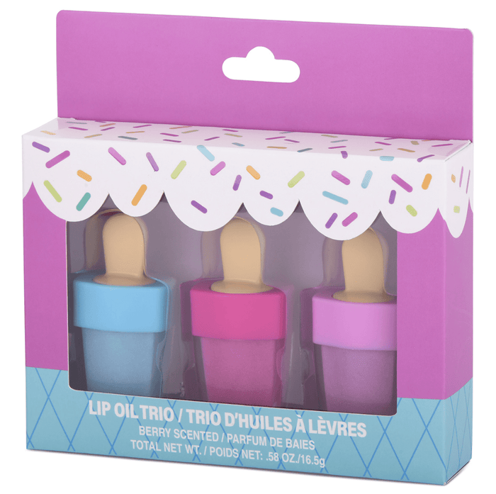 iScream Accessories Ice Pops Lip Oil Trio