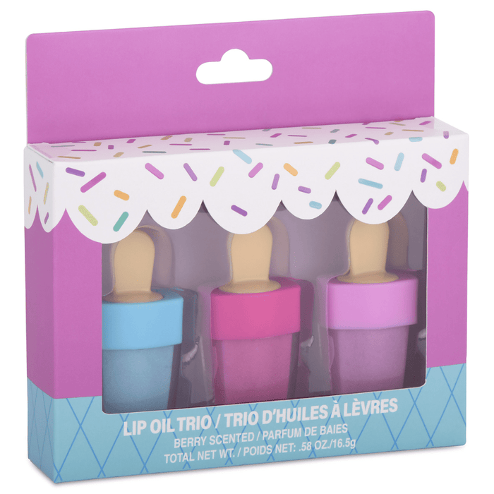 iScream Accessories Ice Pops Lip Oil Trio