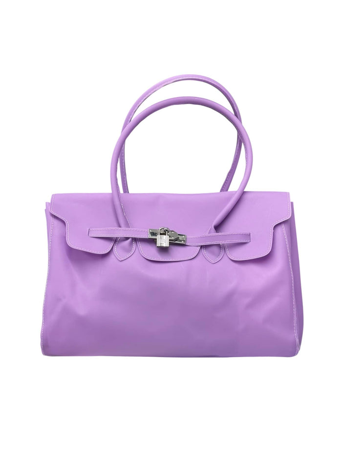 Lola + The Boys Accessories Purple Jelly Beachkin