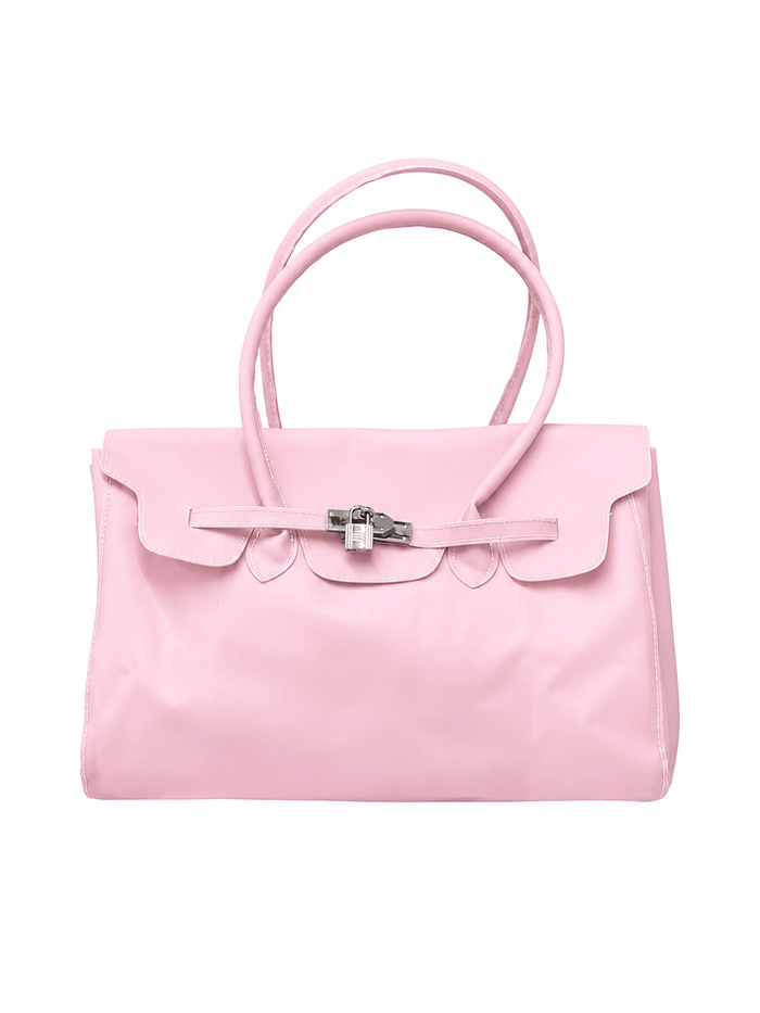 Lola + The Boys Accessories Pink Jelly Beachkin