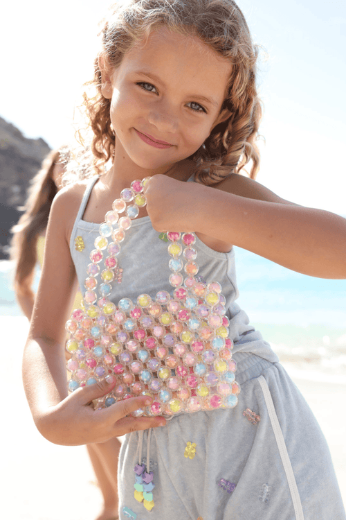 Lola + The Boys Accessories Jelly Beaded Bag