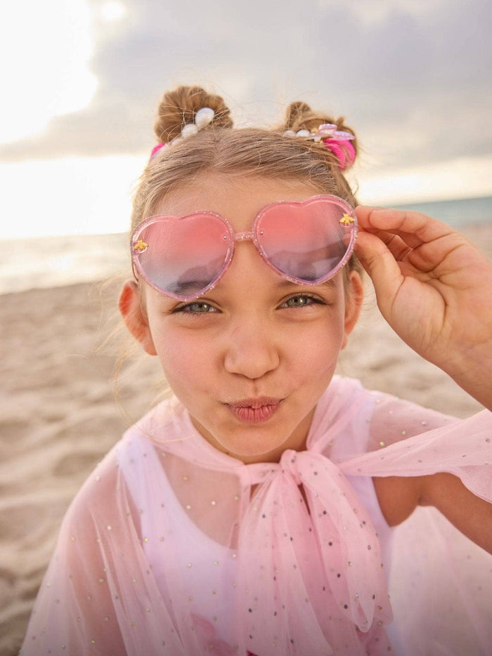 Lola + The Boys Accessories Light Pink Crystal Cape