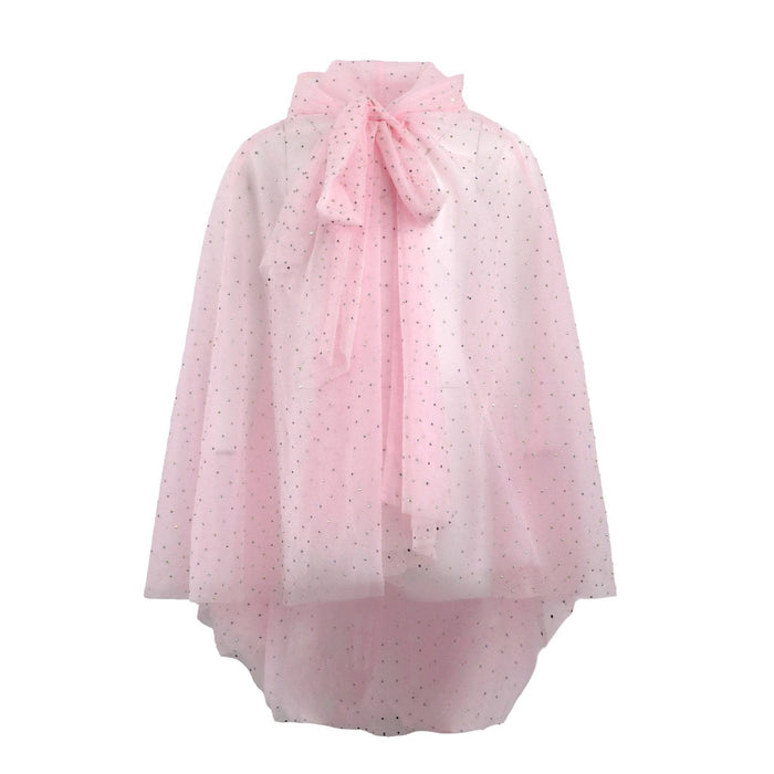 Lola + The Boys Accessories Light Pink Crystal Cape