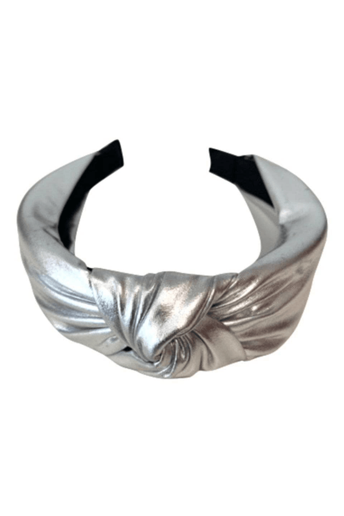 Lola + The Boys Accessories Metallic Knotted Headbands