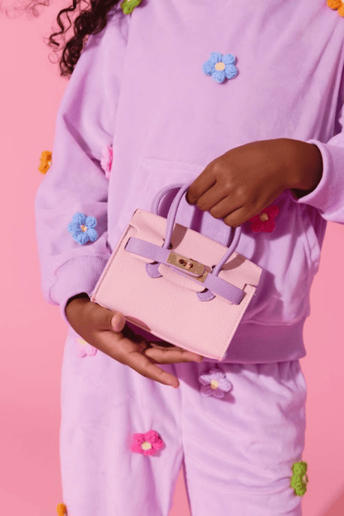 Lola + The Boys Accessories Pink/lavender Mini Kelly Dream Bag