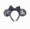 Charm It! Accessories Rainbow Headband Minnie Bow Ears Headband