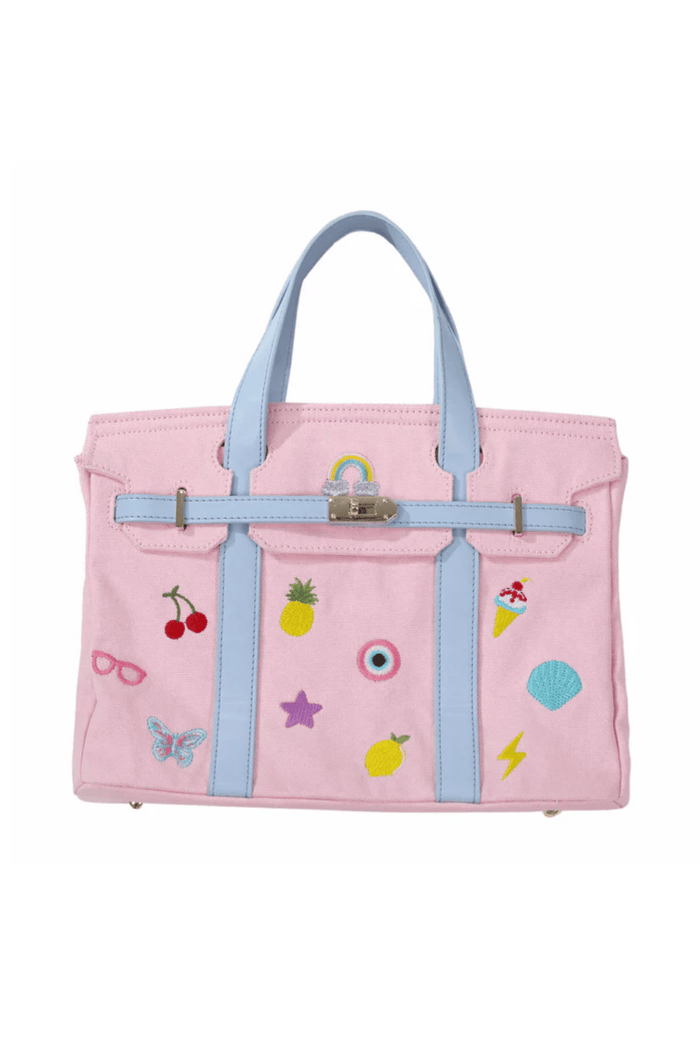 Lola + The Boys Accessories Pastel Beachkin Bag