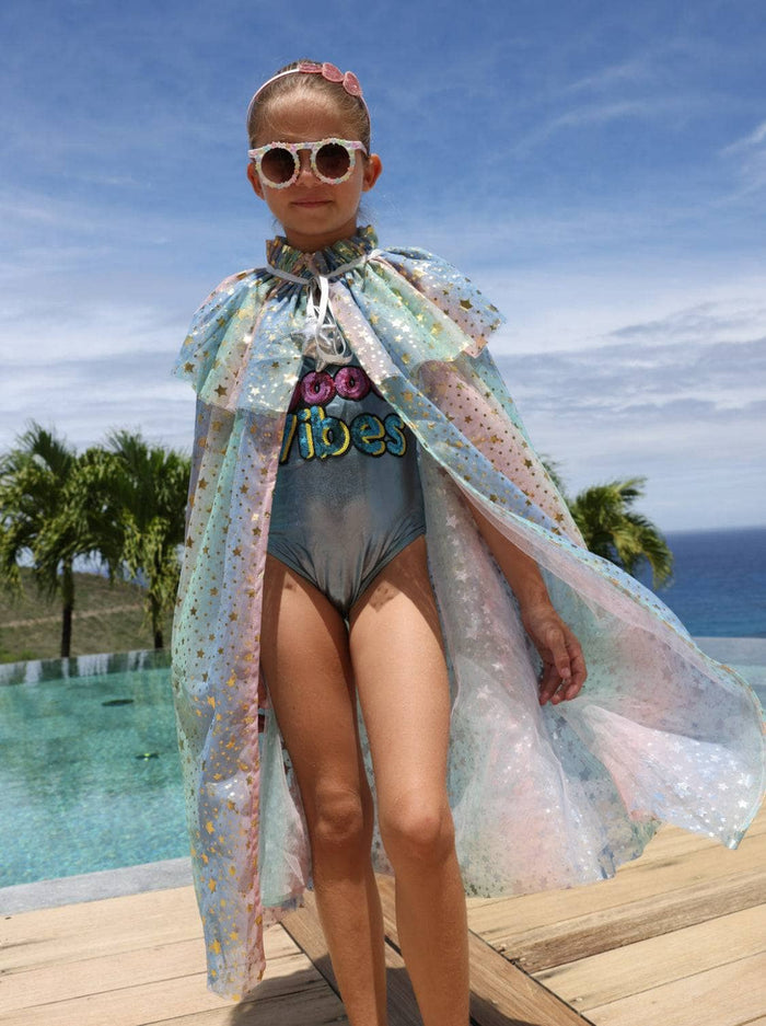 Lola + The Boys Accessories Pastel Stars Cape