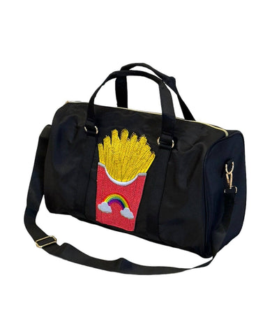 Lola + The Boys Accessories Patch French Fries Weekender Bag