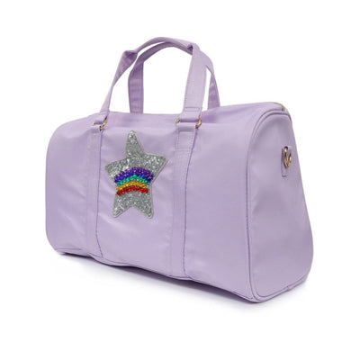 Lola + The Boys Accessories Patch Rainbow Star Weekender Bag