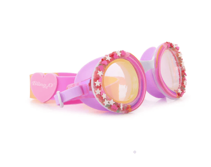Bling2o Accessories Pink Berry Cupcake Sprinkle Kids' Swim Goggles
