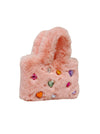 Lola + The Boys Accessories Pink Plush Gem Tote