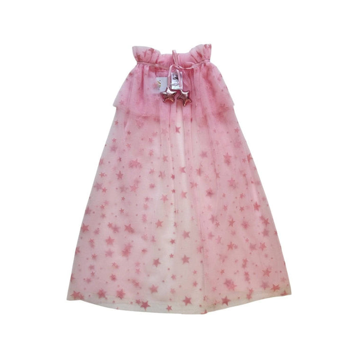 Lola + The Boys Accessories 6/7 Pink Stars Cape