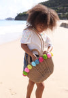 Lola + The Boys Accessories Pom Pom Beach Bag