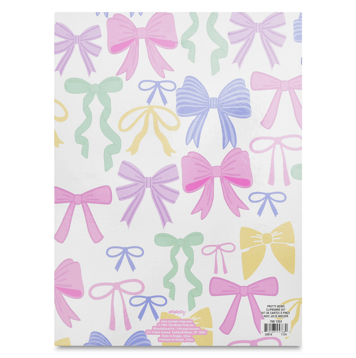 iScream Accessories Pretty Bows Clipboard Set