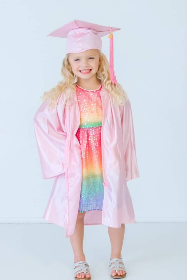Lola + The Boys Accessories Princess Graduate Cap & Gown