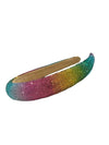 Lola + The Boys Accessories Rainbow Encrusted Headband