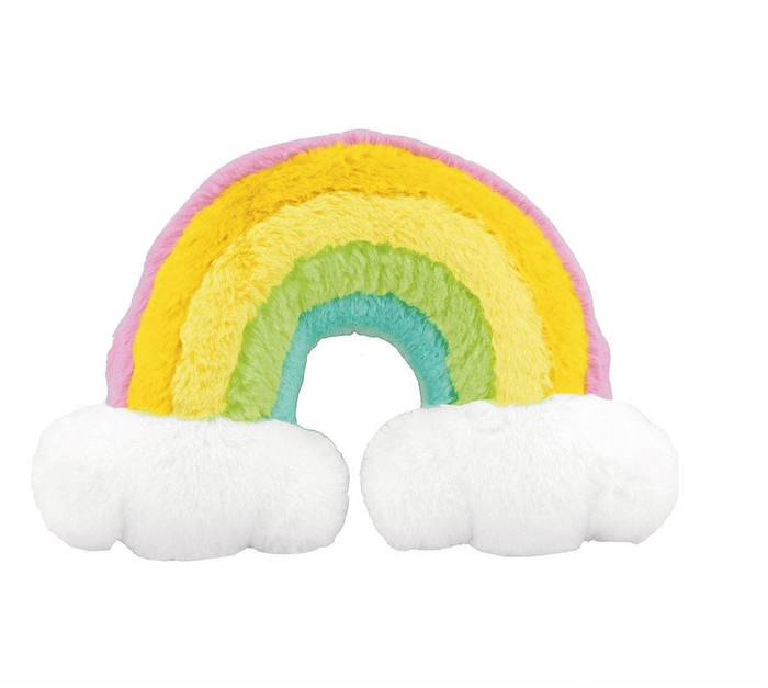 iScream Accessories Rainbow Furry Neck pillow