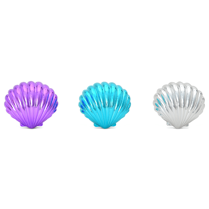 iScream Accessories Seashell Lip Balm Trio