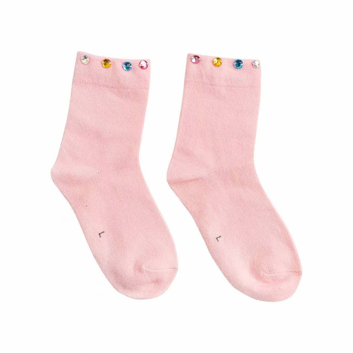 Lola + The Boys Accessories Sparkle Gem Socks