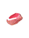 Lola + The Boys Accessories Pink Sprinkle Knot Headband