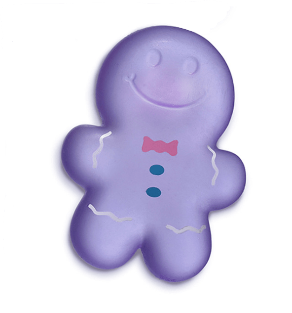 Top Trenz Accessories Purple Super Duper Sugar Squisher - Gingerbread Man