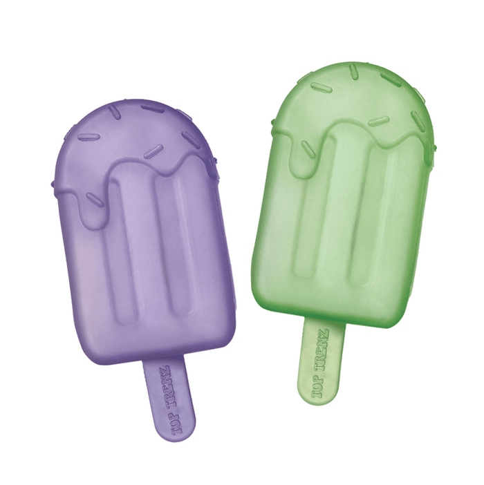 Top Trenz Accessories Green Super Duper Sugar Squisher - mini Ice Pops 2 Pack Set