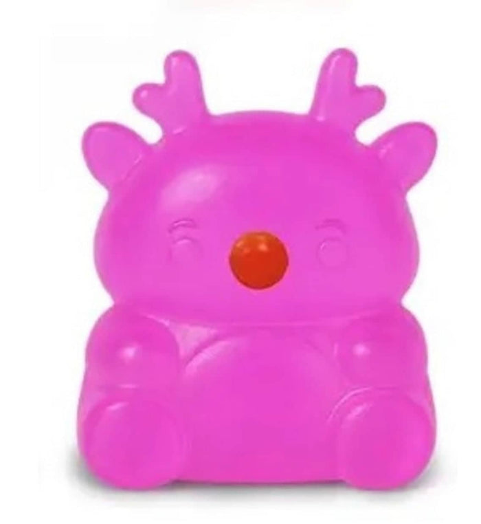 Top Trenz Accessories Pink Super Duper Sugar Squisher - Reindeer