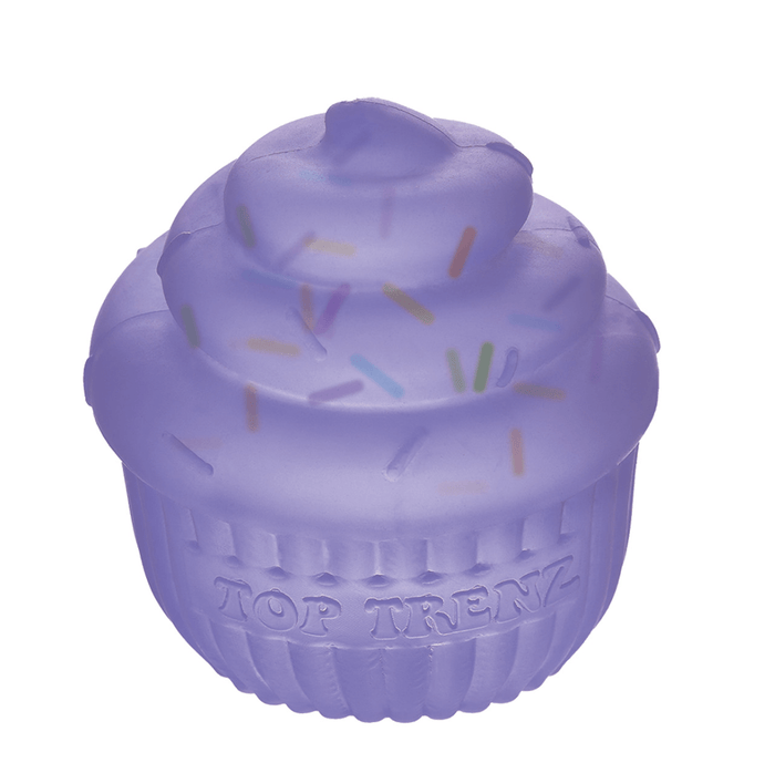 Top Trenz Accessories Lavender Super Duper Sugar Squisher Toy - Sprinkle Filled Cupcakes