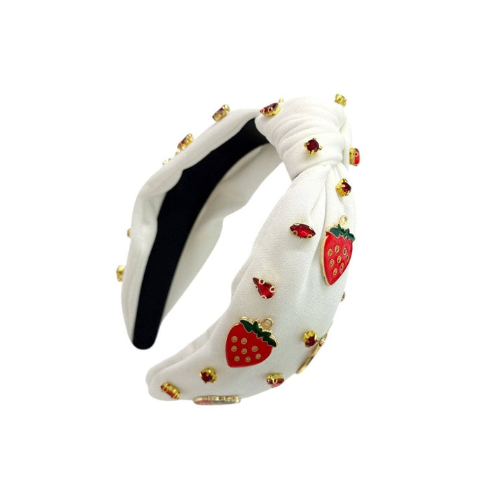 Lola + The Boys Accessories Strawberry Sweet Fruit Charms Headband
