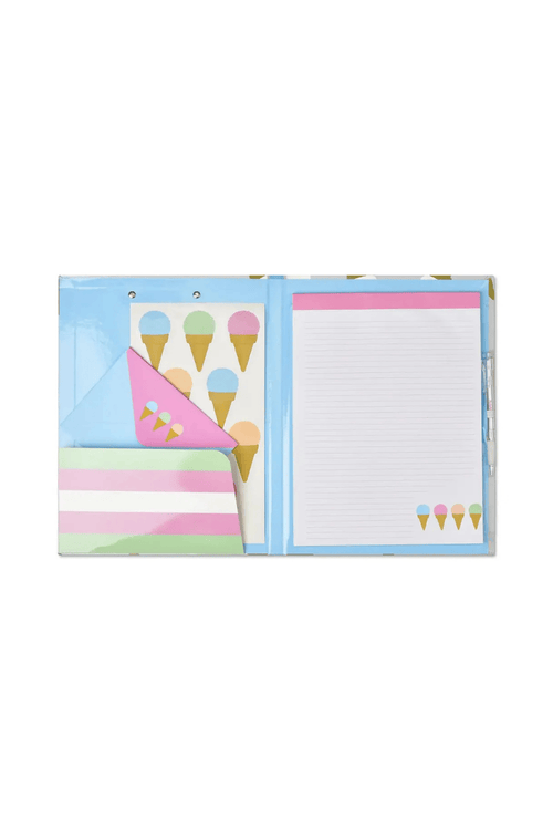 iScream Accessories Sweet Scoops Holographic Clipboard Set