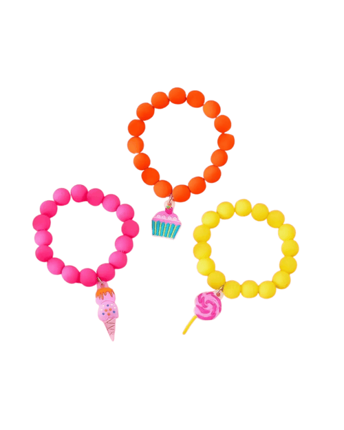 Lola + The Boys Accessories Sweet Tooth Charm Bracelet Set