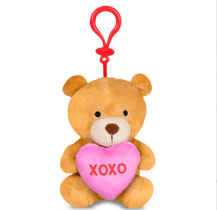 iScream Accessories Xoxo Sweethearts Charm Clip Bag Buddies - Assortment of 5