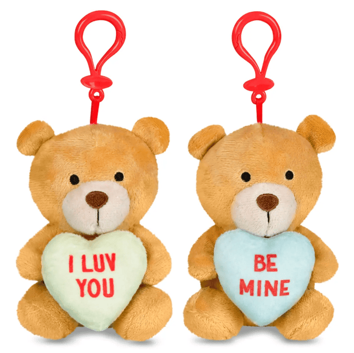 iScream Accessories Sweethearts Charm Clip Bag Buddies - Assortment of 5